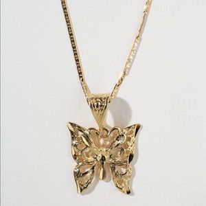 New Vanessa Mooney the fairyland necklace gold